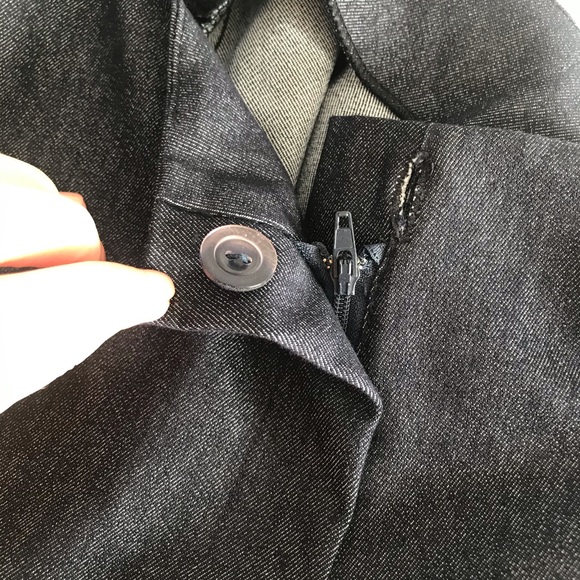 Petra Denim Dark Blue Capri Jeans with Ruby Red Studs 90’s Y2K - Picture 13 of 16